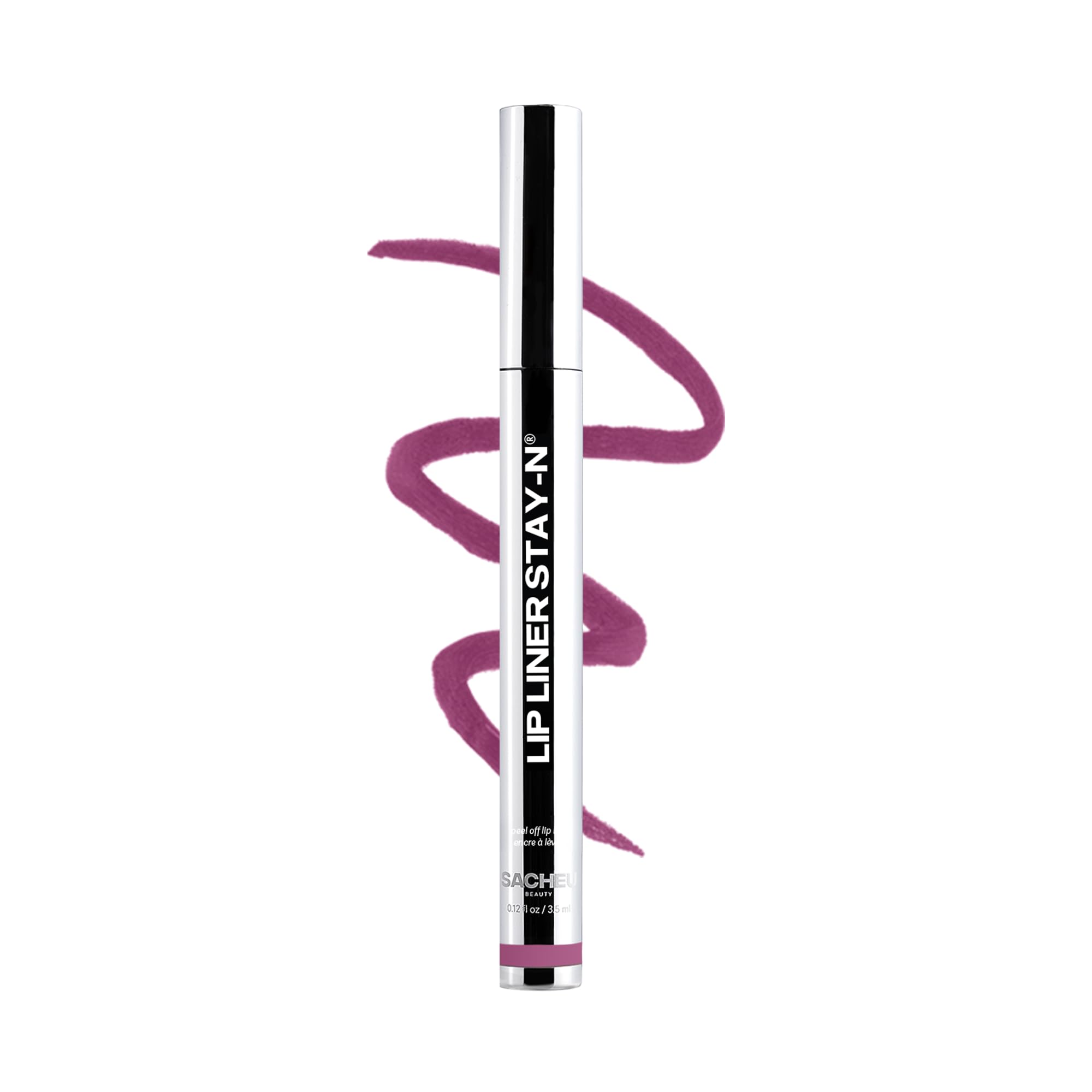 Amazon.com : Sacheu Lip Liner STAY-N Peel Off Lip Stain — Long